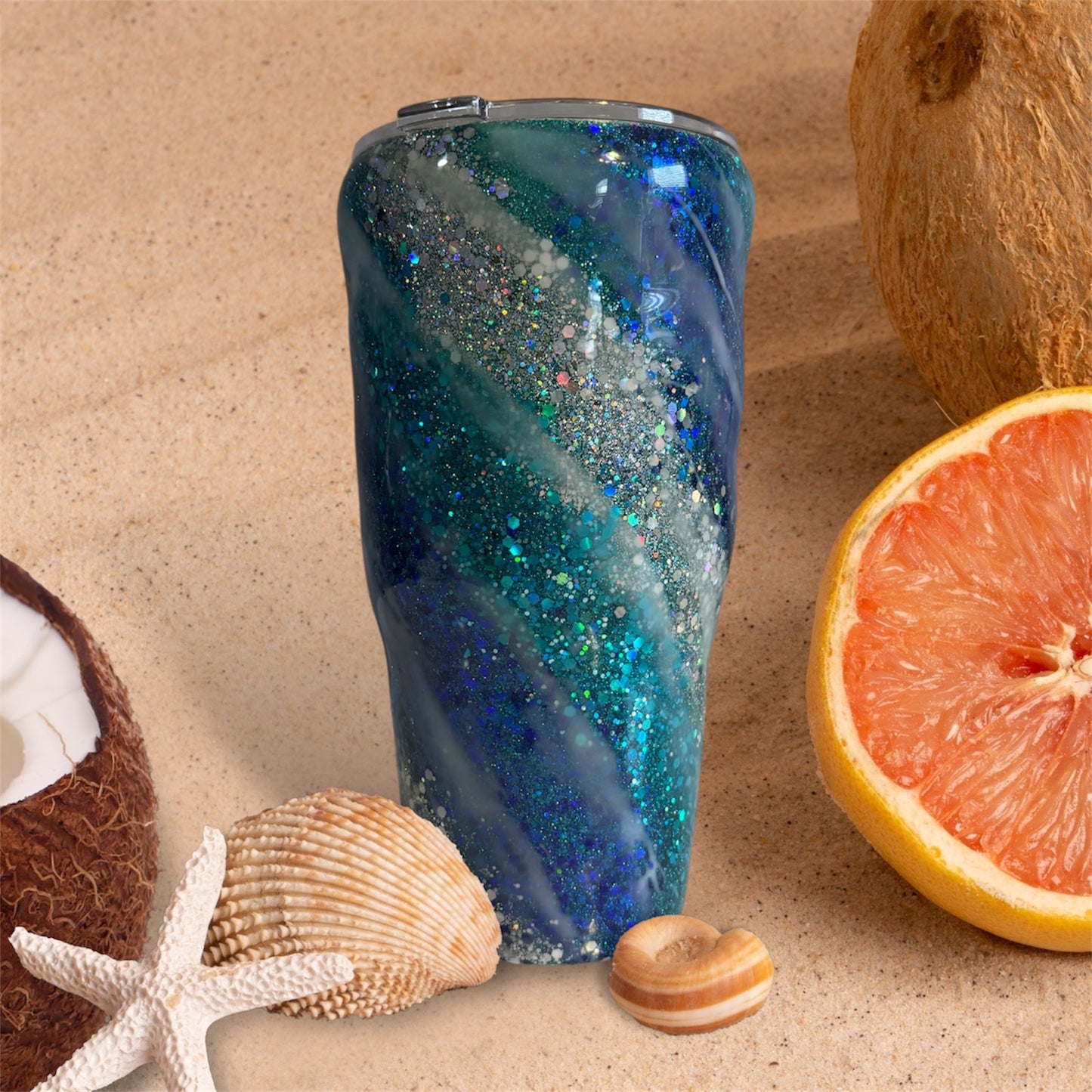 Milky Way~ Glitter Epoxy Tumbler ~ Epoxy Tumbler ~ 30 oz. Tumbler ~ Custom Tumblers ~ Gifts~ Teacher Gift ~ Bridal Gifts