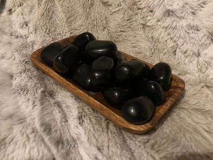 Black Tourmaline Tumbled Stone *  Black Tourmaline * Tumbled Stones * Crystals * Witchcraft * Tumbled Crystals * Wiccan * Pagan * Witch