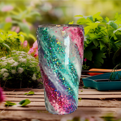 Milky Way~ Glitter Epoxy Tumbler ~ Epoxy Tumbler  ~ 30 oz. Tumbler ~ Custom Tumblers ~ Gifts~ Teacher Gift ~ Bridal Gifts