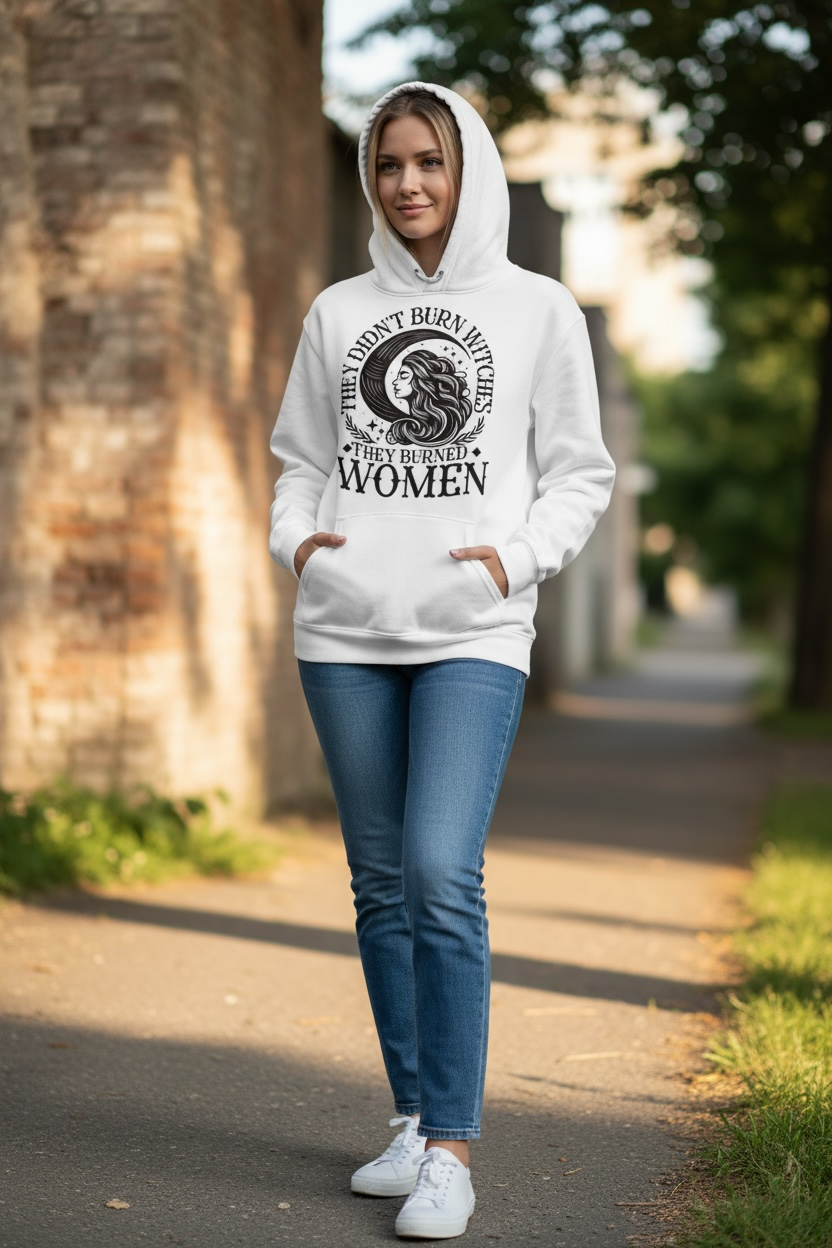 They didn’t Burn Witches They Burned women ~ Sublimation ~ Witchy Shirt ~ Witchy Clothing ~ Pagan ~Witches ~ Witch Clothing ~  Spiritual