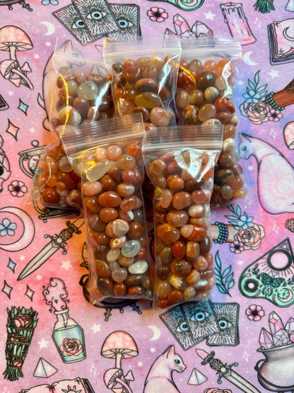 Tumbled Chips  Stone  * Tumbled Stones * Crystals * Witchcraft * Tumbled Crystals * Wiccan * Pagan * Witch