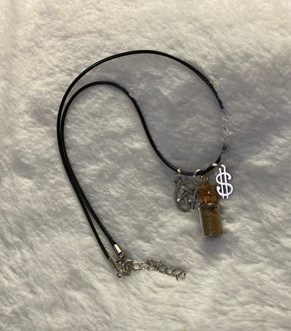 Money Drawing Spell Necklace