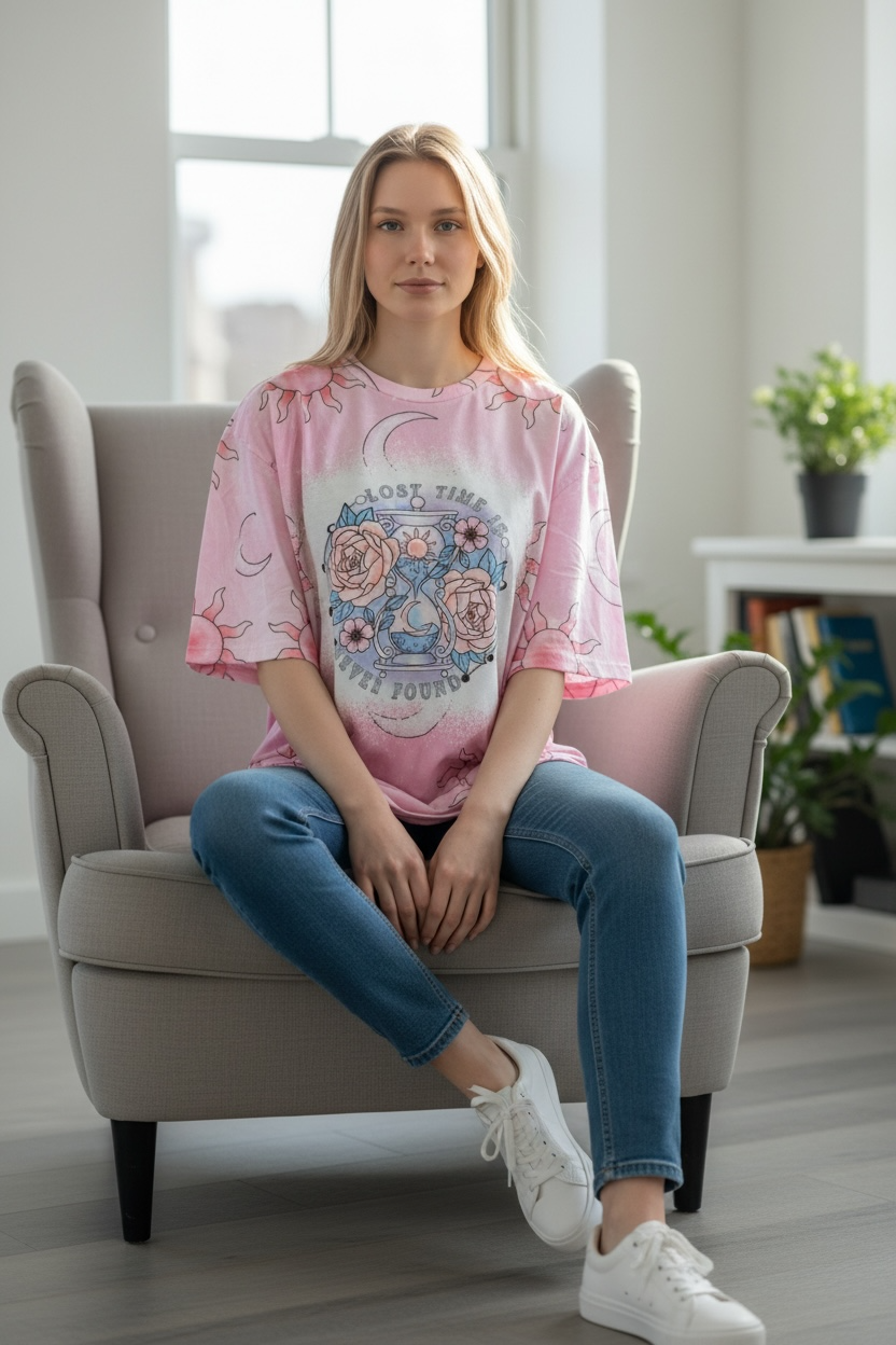 Lost Time Is Never Found~ Sublimation ~ Witchy Shirt ~ Witchy Clothing ~ Pagan Clothing ~Witches ~ Witch Clothing ~ Pagan ~ Spiritual
