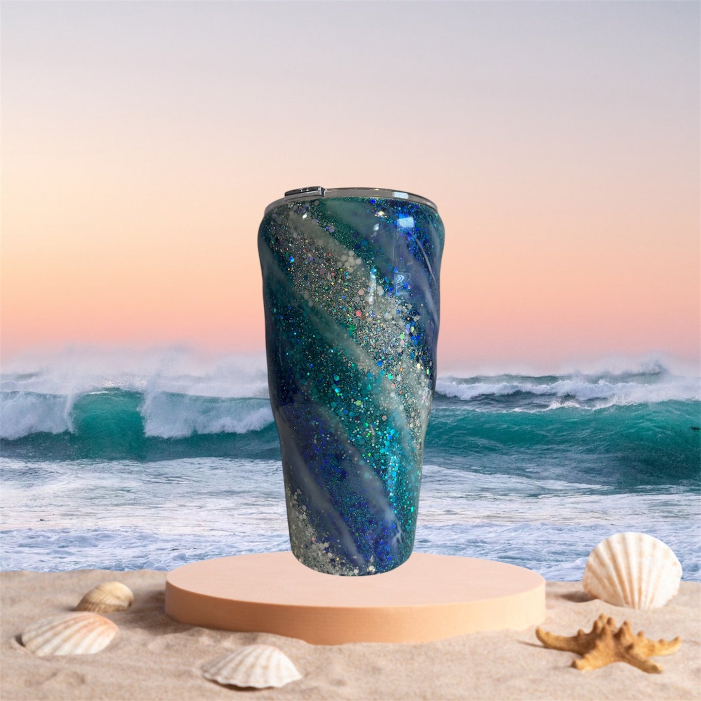 Milky Way~ Glitter Epoxy Tumbler ~ Epoxy Tumbler  ~ 30 oz. Tumbler ~ Custom Tumblers ~ Gifts~ Teacher Gift ~ Bridal Gifts