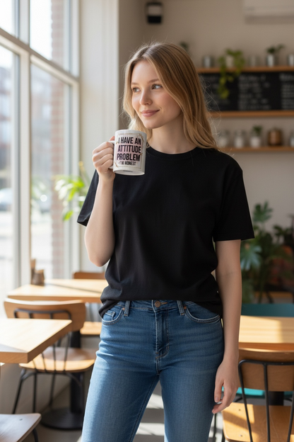 I Have Attitude Problem Coffee Cup * Sublimation * Sublimation Cup * Sublimation Coffee Cup * Sublimation Coffee Mug *Coffee Mug * Coffee