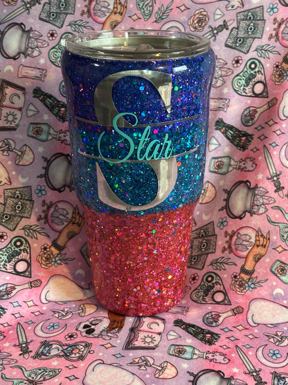Custom Name Tumblers ~ Glitter Epoxy Tumbler ~ Epoxy Tumbler  ~ 30 oz. Tumbler ~ Custom Tumblers ~ Gift Ideas ~ Teacher Gift ~ Bridal Gifts