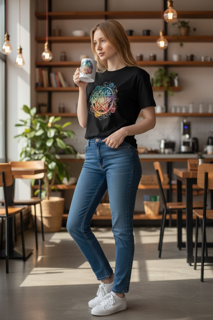 Pentacle Coffee Cup * Sublimation * Sublimation Cup * Sublimation Coffee Cup * Sublimation Coffee Mug *Coffee Mug * Coffee Cup