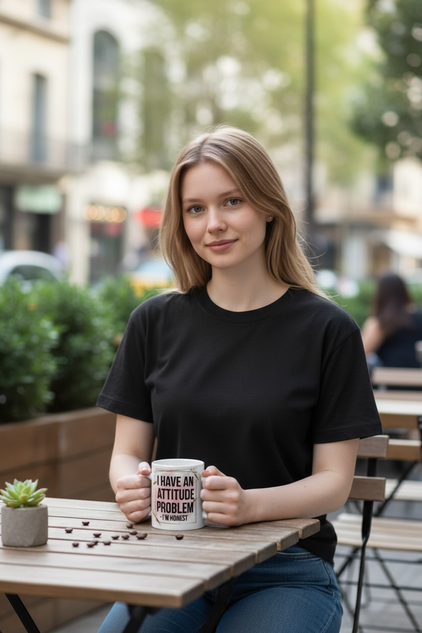 I Have Attitude Problem Coffee Cup * Sublimation * Sublimation Cup * Sublimation Coffee Cup * Sublimation Coffee Mug *Coffee Mug * Coffee