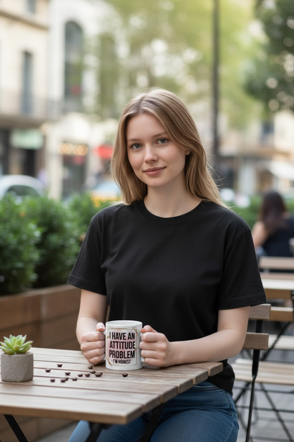 I Have Attitude Problem Coffee Cup * Sublimation * Sublimation Cup * Sublimation Coffee Cup * Sublimation Coffee Mug *Coffee Mug * Coffee