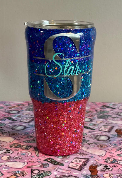 Custom Name Tumblers ~ Glitter Epoxy Tumbler ~ Epoxy Tumbler  ~ 30 oz. Tumbler ~ Custom Tumblers ~ Gift Ideas ~ Teacher Gift ~ Bridal Gifts
