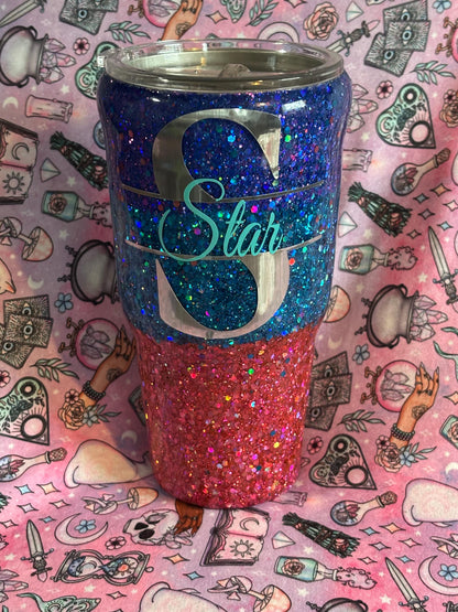 Custom Name Tumblers ~ Glitter Epoxy Tumbler ~ Epoxy Tumbler  ~ 30 oz. Tumbler ~ Custom Tumblers ~ Gift Ideas ~ Teacher Gift ~ Bridal Gifts