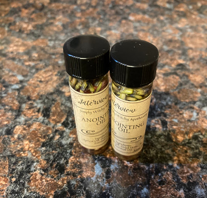 Interview Anointing Oil * Witch Craft Anointing Oil * Anointing Oil * Anoint Your Candles